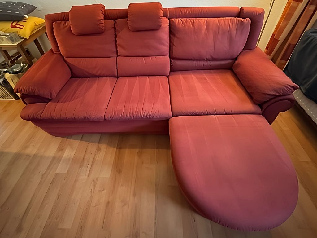 Eckcouch klein – nachher